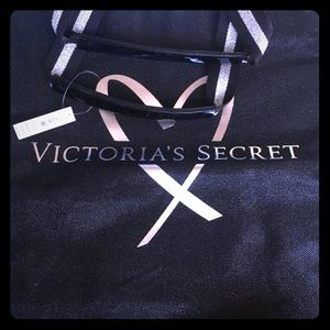Black Victoria Secret tote bag NWT